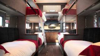 Starhome 18 Berth Sleeper Motorhome wwwstarhomehirecom [upl. by Teodorico374]