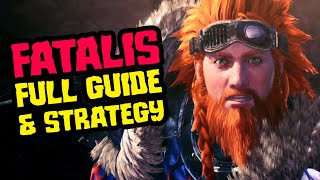 Fatalis Full Guide and Strategy  Monster Hunter World Iceborne [upl. by Gorman]