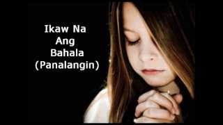 Ikaw Na Ang Bahala  Panalangin lyrics by Aiza Seguerra [upl. by Zoie]