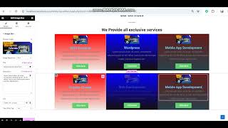 part2  Our Services  Wordpress  Elementor [upl. by Janerich]