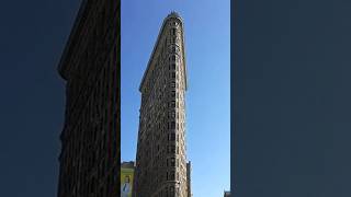 Flatiron Building🗽 flatiron flatironbuilding manhattan newyorkcity usatravel globetrotter 🇺🇸 [upl. by Farkas]