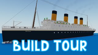 Complete Titanic Tour Roblox Cruise Ship Tycoon [upl. by Kreindler]