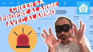 Comment mettre en place une alarme simplement avec Alarmo et Home Assistant [upl. by Aniahs]