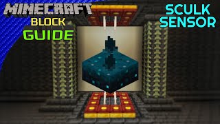 Sculk Sensor  Minecraft Block Guide [upl. by Baal]