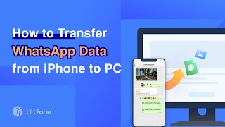 2 Easy Methods to Transfer WhatsApp Data from iPhone to PC for Free iPhone 14 Supported [upl. by Esineg856]