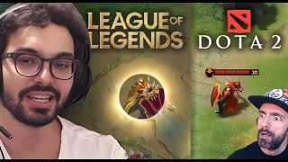 MYLON REAGE LEAGUE OF LEGENDS 2023 VS DOTA 2 [upl. by Heringer]