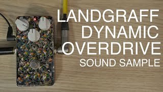 Landgraff Dynamic Overdrive dod sound sample no talking [upl. by Trakas]