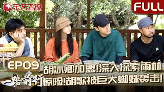 【一路前行2 EP09】胡冰卿加盟！胡歌带领小分队继续探索西双版纳！胡歌被巨大蜘蛛袭击太惊险了！｜一路前行第二季｜胡歌｜胡冰卿｜陈龙｜西双版纳｜FULL [upl. by Mcmath]