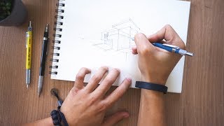 Top 6 Architecture Sketching Techniques [upl. by Ettevy414]