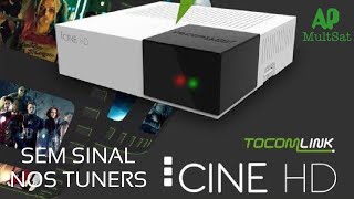 Toconlink CINE HD sem sinal nos 2 tuners [upl. by Engleman408]