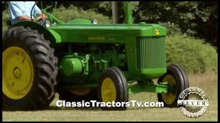 John Deeres FIRST DIESEL Tractor  John Deere Model R amp John Deere 80 [upl. by Warila]