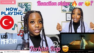 Uzi  Makina Official Video TURKISH RAP REACTION [upl. by Sundberg763]