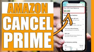 How to Cancel Your Amazon Prime Membership On Your Phone [upl. by Culosio]