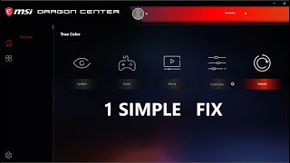 How to Fix MSI Dragon Center [upl. by Hege]