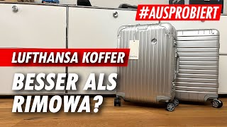 Lufthansa Aluminium Collection Trolley S vs Rimowa Original Cabin S 🧳 Erfahrungen amp Test [upl. by Anitsihc]