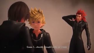 Kingdom Hearts 3 Roxas And Xion Big Return [upl. by Drofnats]