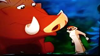 The Lion King Timon amp Pumbaa are Crying 1994 VHS Capture [upl. by At]