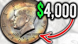 CHECK YOUR 1983 HALF DOLLAR COINS FOR THESE RARE COINS THAT ARE WORTH MONEY [upl. by Niraj]