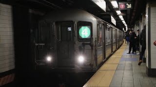 NYCT Subway R62A 4 Train at Grand Central  42nd Street [upl. by Annaeerb]