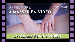 Tuto massage  APPRENDRE A MASSER  MASSAGE INDIEN  ELEARNING [upl. by Kama]