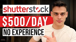 Earn 100 Per Picture Shutterstock Tutorial For Beginners 2025 [upl. by Esiuqram]