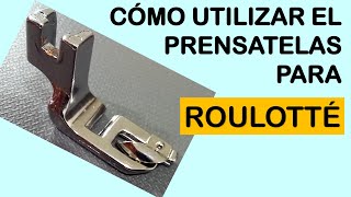 CÓMO UTILIZAR EL PRENSATELAS PARA ROULOTTÉ [upl. by Peppi]