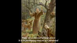 Prayer Of St Francis with lyrics [upl. by Kalina40]