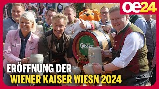 Eröffnung der Wiener Kaiser Wiesn 2024 [upl. by Nyram]