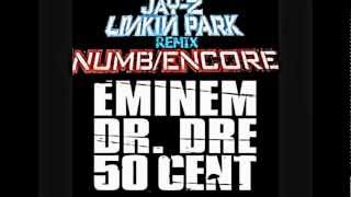 Linkin Park Numb Encore Ft JayZ Dr Dre Eminem and 50 Cent [upl. by Gilliam818]