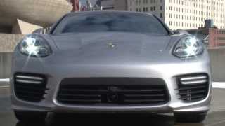 2014 Porsche Panamera Turbo  TestDriveNowcom Review by Auto Critic Steve Hammes [upl. by Ydnac751]