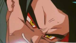 DBGT ssj4 Goku amp Vegeta  After Image Technique Failed Fusion [upl. by Sile]