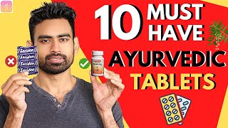 10 Safe amp Useful Ayurvedic Tablets to Replace Allopathic Pills Instant Relief [upl. by Hephzipa]