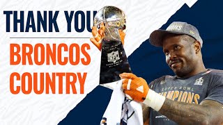 Thank You Broncos Country  Von Miller [upl. by Bartholomeus415]