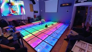 Interactive LED Dance Floor  From Start to Finish [upl. by Jerry493]