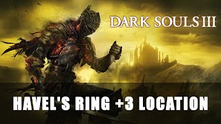 Dark Souls 3 The Ringed City  Havels Ring 3 Location [upl. by Eemaj]