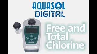 AQUASOL DIGITAL  How to use Chlorine Meter [upl. by Fay]