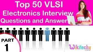 Top 50 VLSI ece technical interview questions and answers tutorial for Fresher Experienced videos [upl. by Hiroshi109]