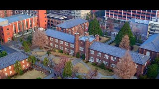 RIKKYO UNIVERSITY Drone 4K／立教大学ドローン撮影（3月） [upl. by Begga]