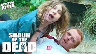 Record Toss  Shaun of the Dead 48 Movie CLIP 2004 HD [upl. by Yneffit]