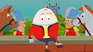 Humpty Dumpty  Nursery Rhymes Song  Video For Kids And Babies [upl. by Cad]