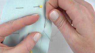 How to Sew by Hand for BEGINNERS [upl. by Itsrejk]