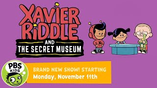 Xavier Riddle and the Secret Museum  BRAND NEW SHOW  PBS KIDS [upl. by Ecienal658]