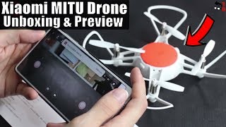 Xiaomi MITU Drone  Is It Better Than DJI Tello Unboxing amp Handson Preview [upl. by Cordier80]