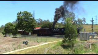 Queensland Pioneer Steam Railway  Australia Day 2010  Part 1 of 3 [upl. by Hollinger813]