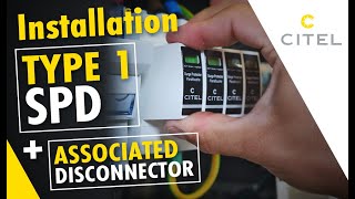 How Type 1 surge protectors and associated disconnector are installed [upl. by Azilanna]