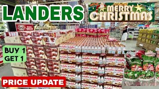 LANDERS  CHRISTMAS SHOPPING TOUR  BUY 1 Get 1 Free  Great Deals  Len TV Vlog [upl. by Temhem390]