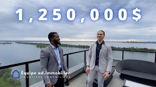 Visite dun condo de 1250000  RiveSud de Montréal Brossard Québec [upl. by Knighton]