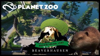 Brooksburk Zoo  Beaverhausen  Planet Zoo  Speedbuild [upl. by Kirkpatrick]