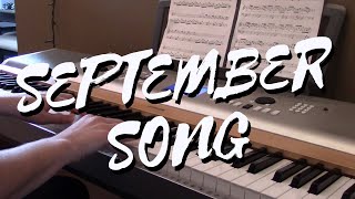 September Song  Agnes Obel Piano Cover [upl. by Emoryt]