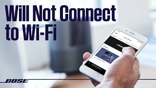 Bose Smart Speakers – Will not connect to WiFi or Bose app [upl. by Ahsaz]